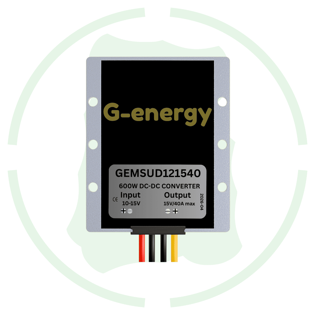 G-energy 12V To 15V Dc Converter 40A 600W GEMSUD121540 Boost Module