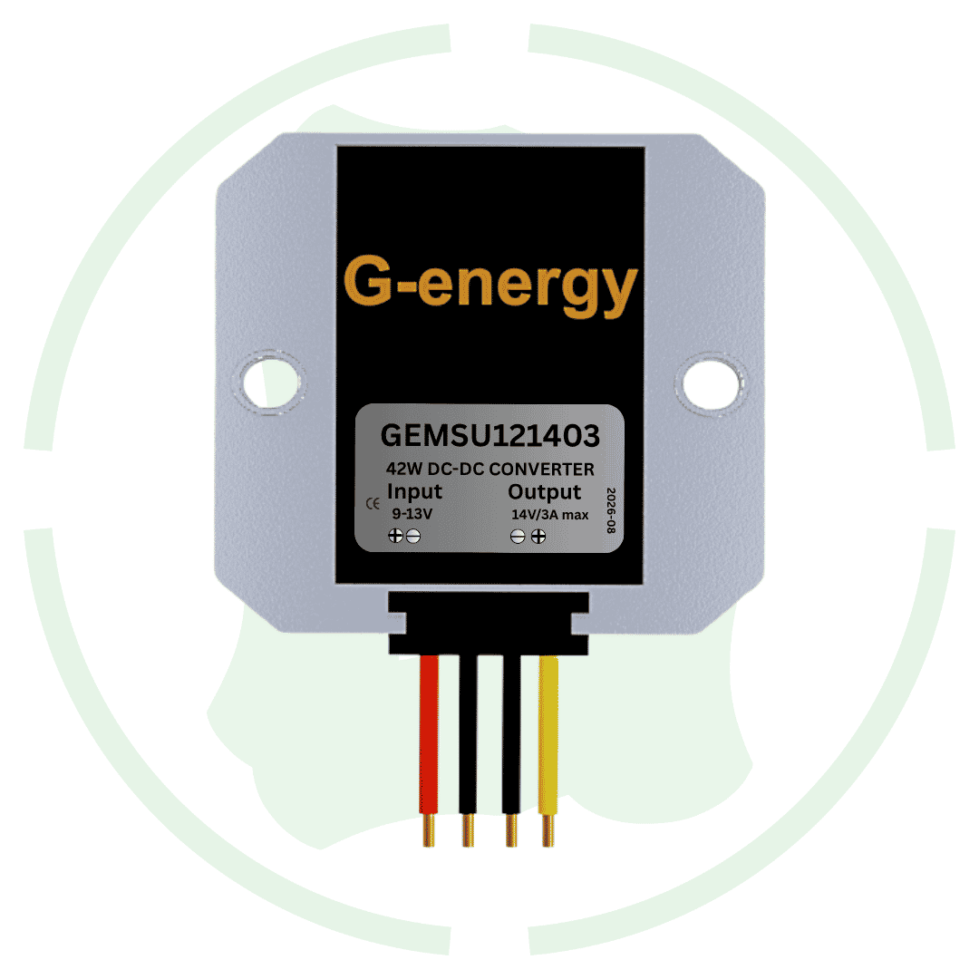 12V To 14V 3A 42W DC To DC converter GEMSU121403 Ip68 Boost Module - G-energy