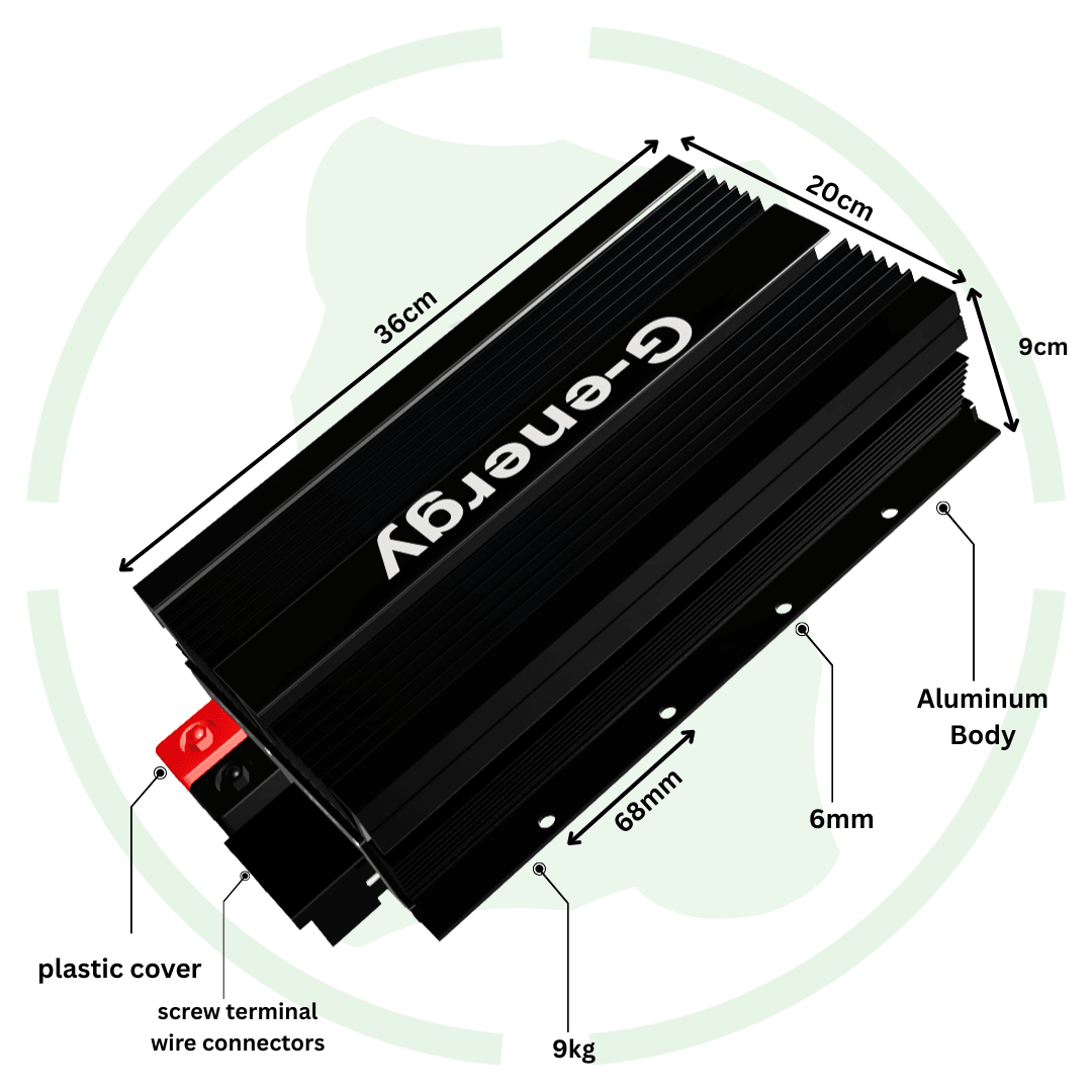 12V To 48V 60A 2880W Dc Dc Converter GEMSUS124860 Ip68 Boost Module - G-energy