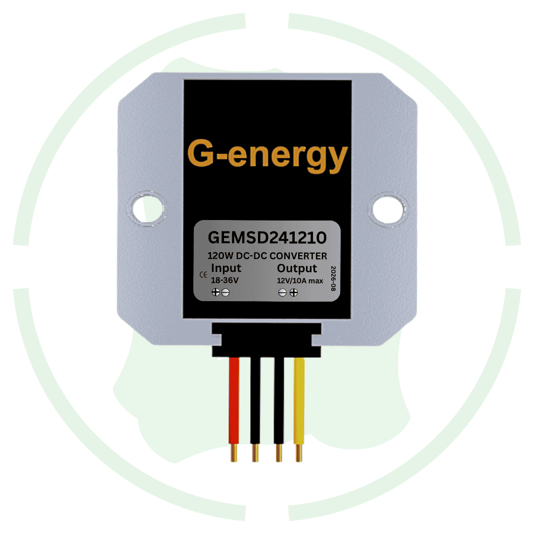 24V To 12V 10A 120W Dc To Dc Converter GEMSD241210 Ip68 Buck Converter - G-energy