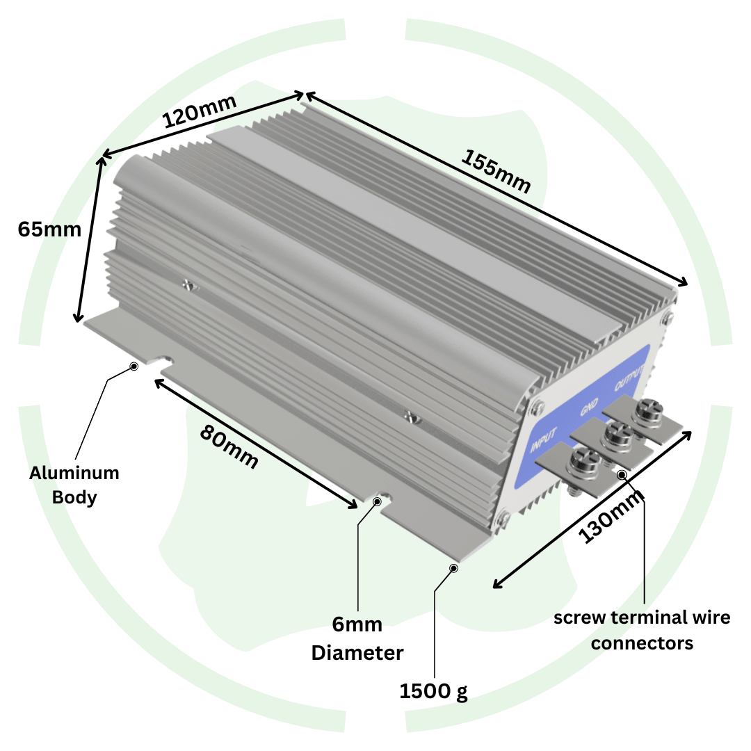48V To 28V 60A 1680W Dc To Dc Converter GEMSDS482860 Ip68 Buck Converter Module - G-energy