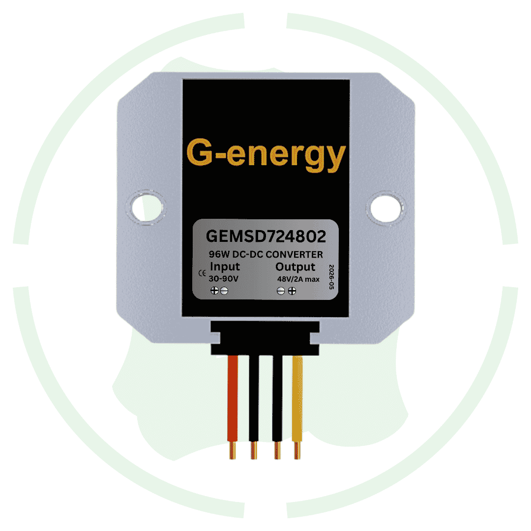 72V To 48V 2A 96W Dc To Dc Converter GEMSD724802 IP68 Buck Converter - G - energy