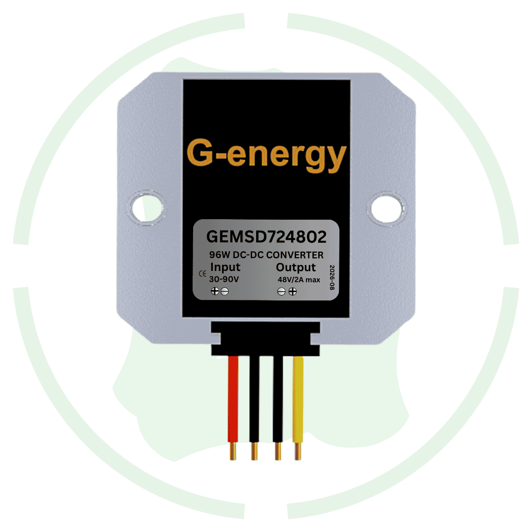 72V To 48V 2A 96W Dc To Dc Converter GEMSD724802 IP68 Buck Converter - G-energy