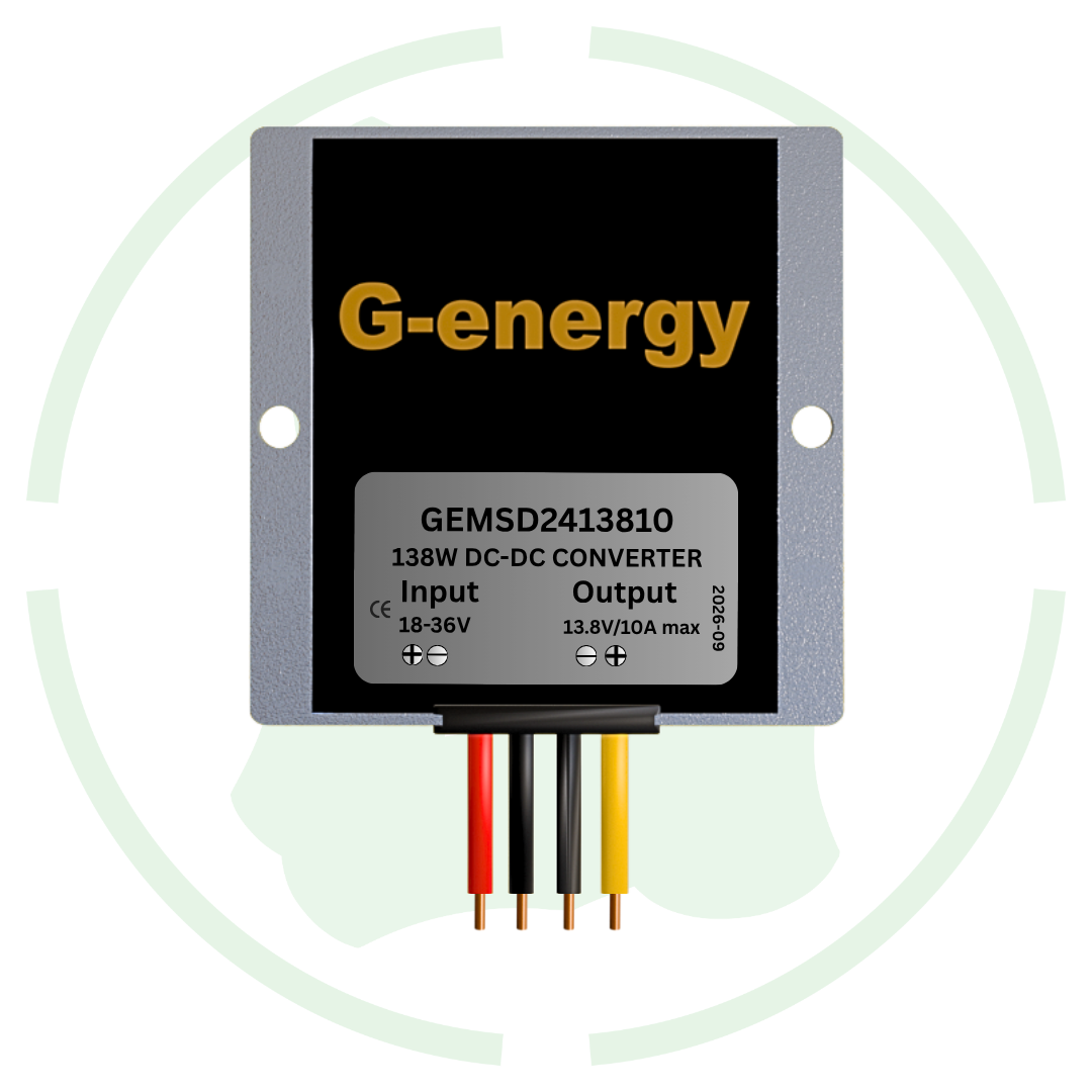 24V To 13.8V 10A 138W Dc To Dc Converter GEMSD2413810 Ip68 Buck Converter