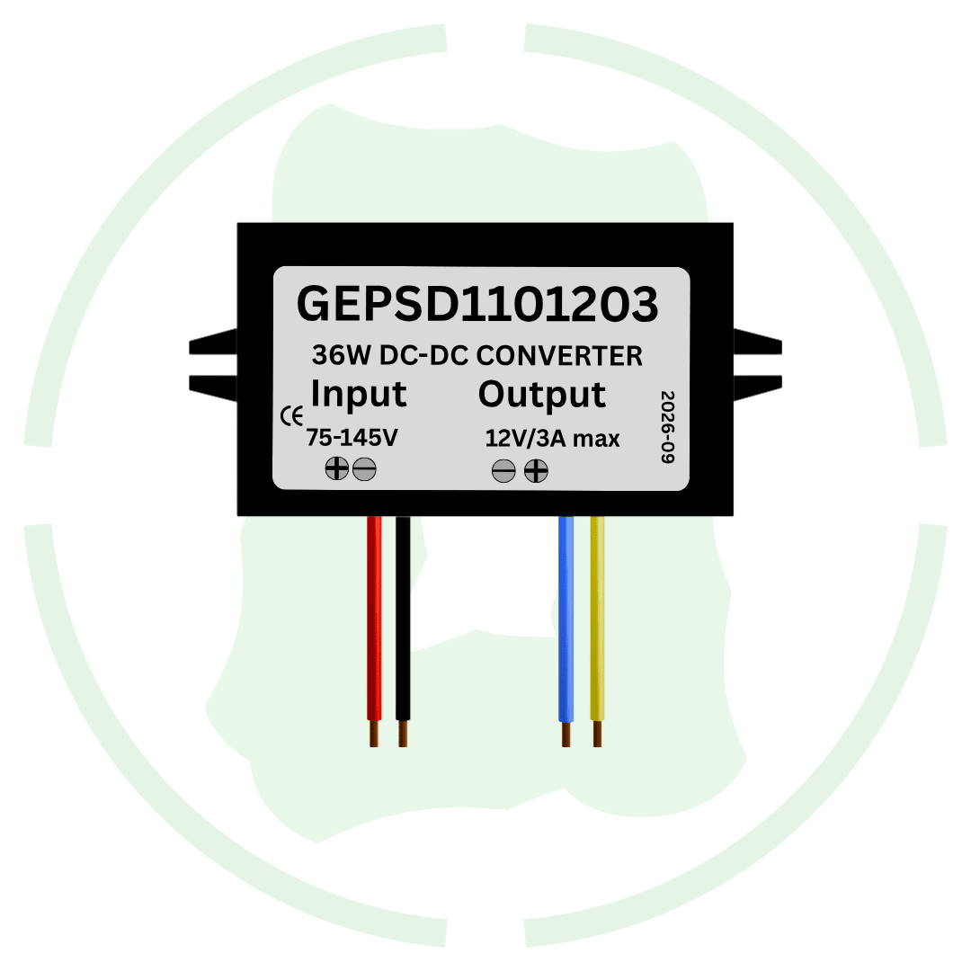 90V 110V To 12V 3A 36W Dc To Dc Converter GEPSD1101203 Ip68 Isolated Converter - G-energy