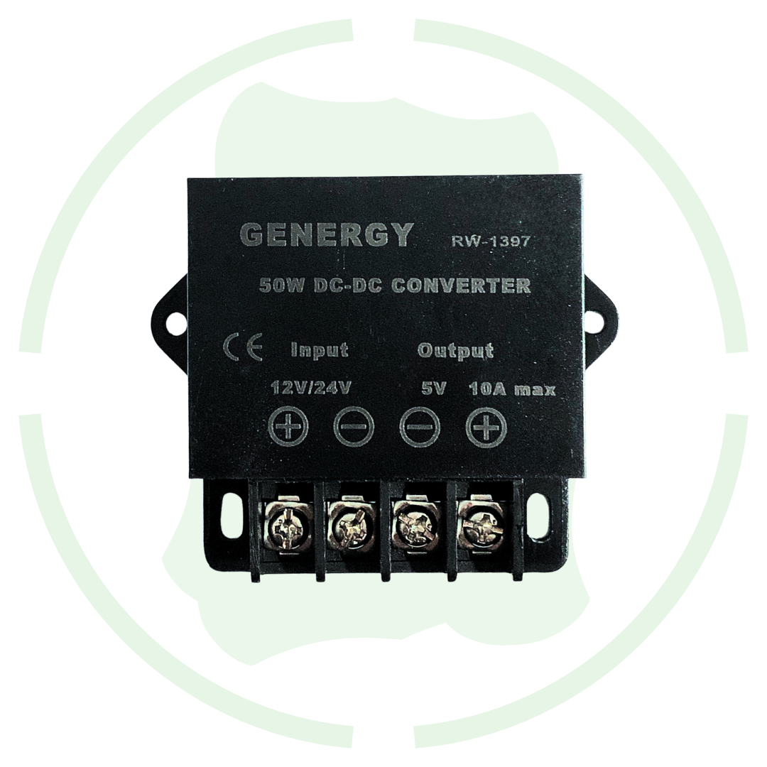 G-Energy 12V 24V To 5V 10A 50W Dc To Dc Voltage Converter
