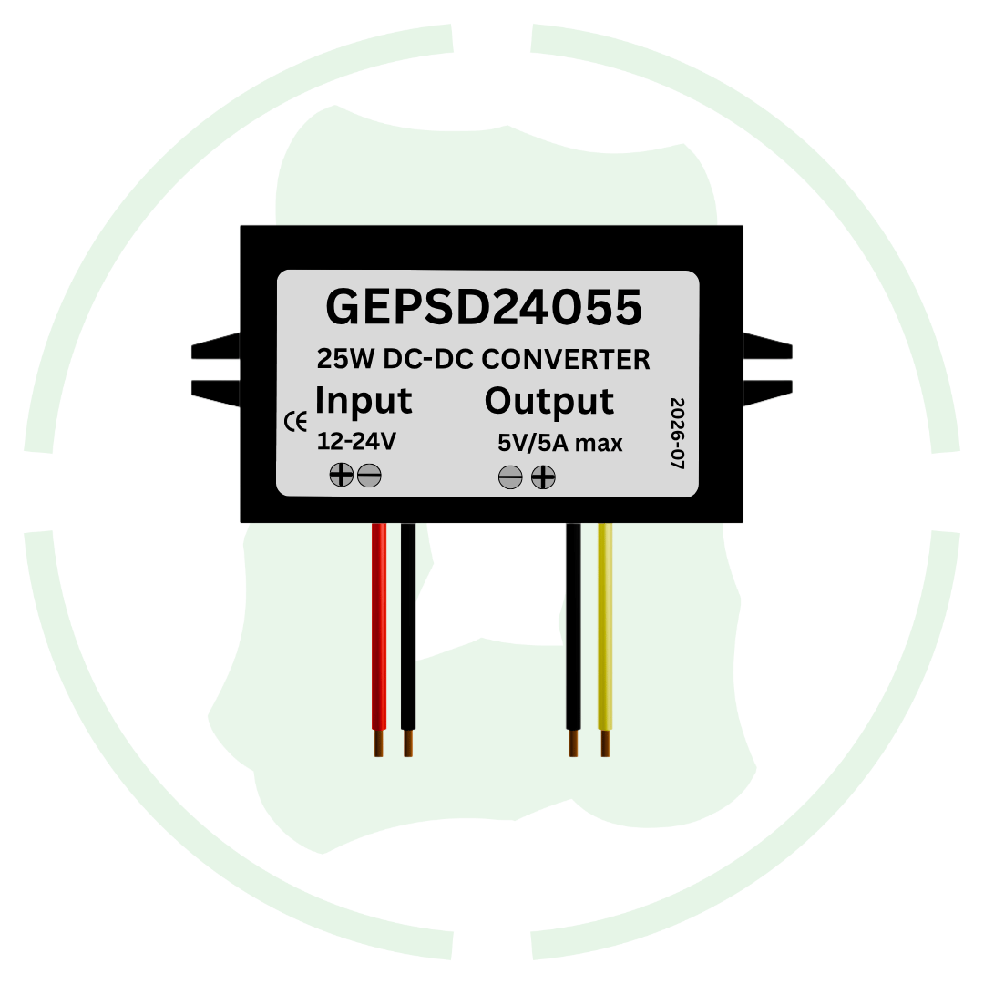 G-energy 12V 24V To 5V 5A 25W Dc To Dc Converter GEPSD24055 Ip68 Buck Converter