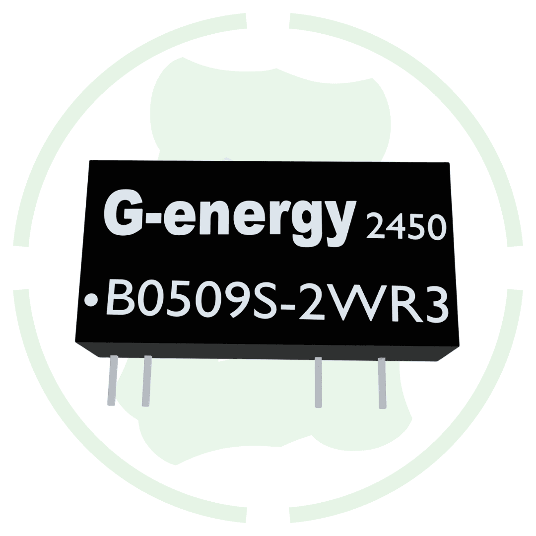 G - energy B0509S - 2WR3 5V to 9V 222mA 2W Dc Dc Converter IP68 Step Up Converter - G - energy