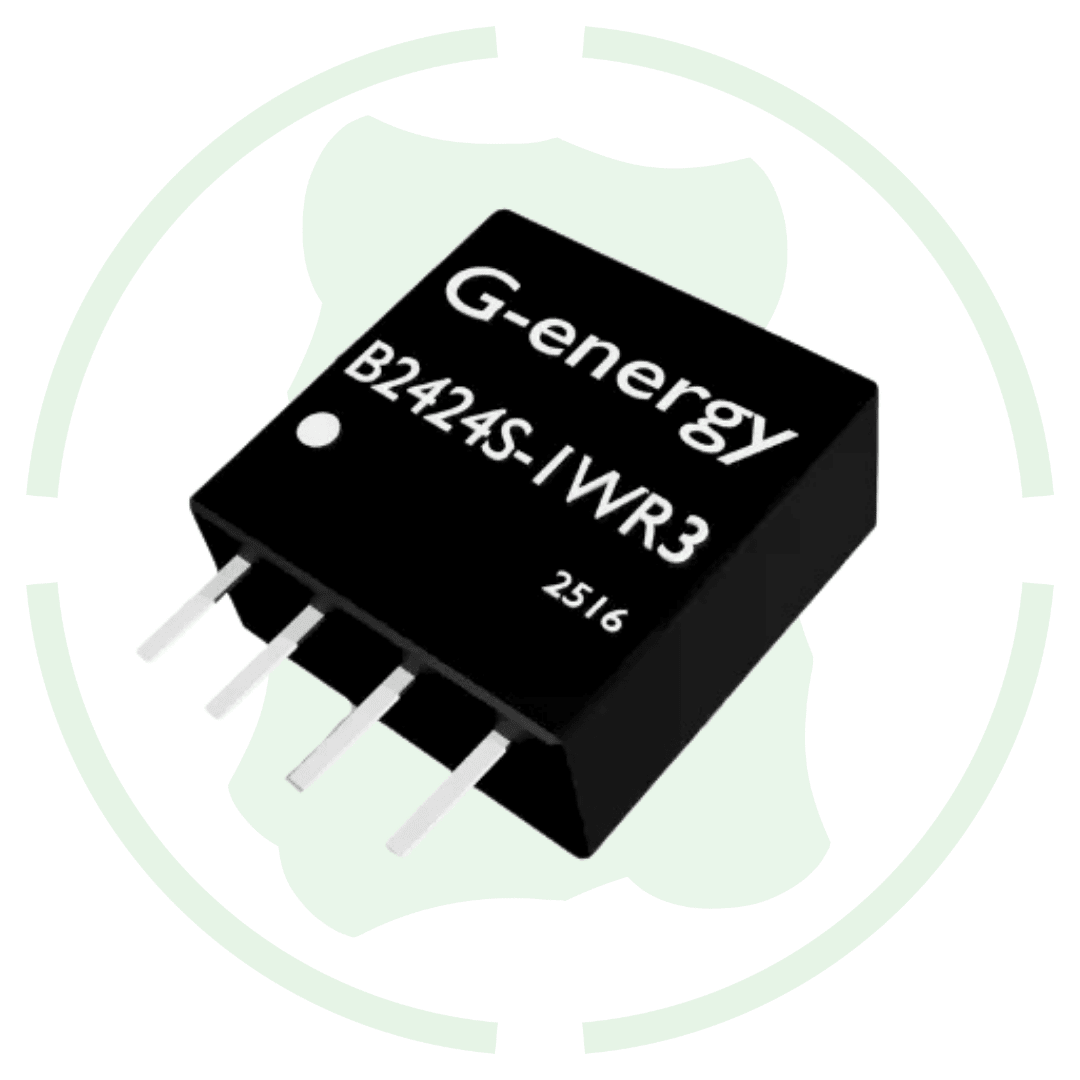 G - energy B2424S - 1WR3 24V to 24V 42mA 1W Dc Dc Converter IP68 Step Up - Down Converter - G - energy
