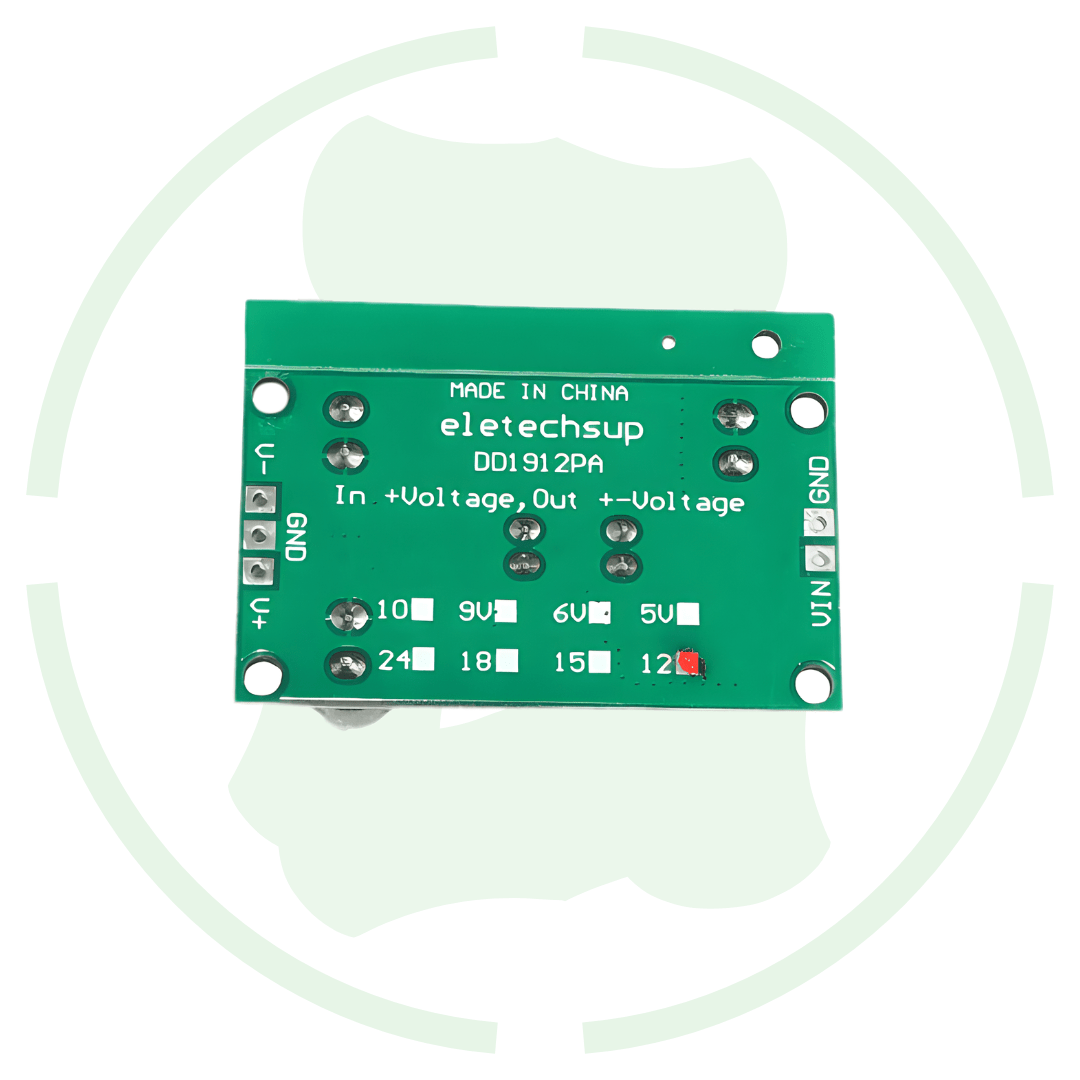 G-energy Dd1912pa 3-24V To +-12V 2 in 1 Dc-dc Converter Positive and Negative Dual Voltage Output - G-energy