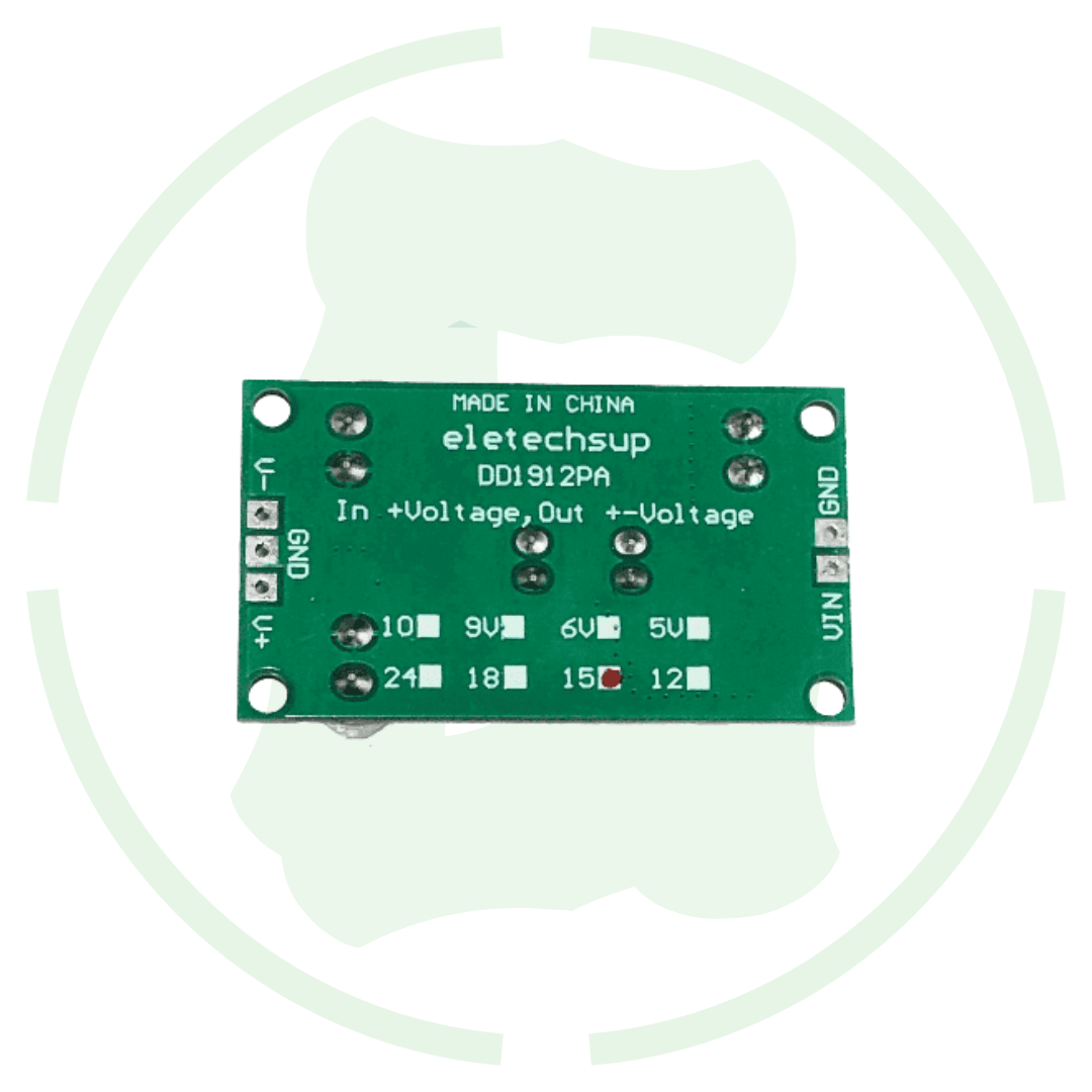 G-energy Dd1912pa 3-24V To +-15V 2 in 1 Dc Dc Converter Positive and Negative Dual Voltage Output - G-energy