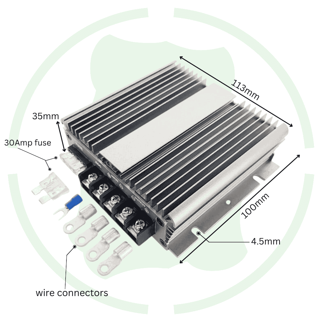 G - energy GEMSDF724820 60V 72V To 48V 20A 960W Dc To Dc Converter With Fuse - G - energy