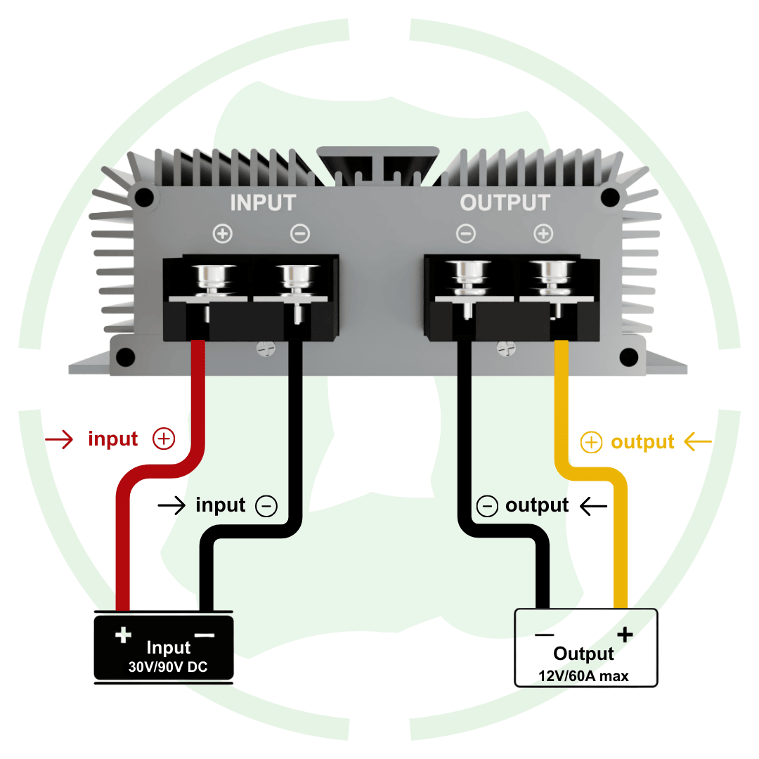 G - energy GEMSDS721260 72V To 12V 60A 720W DC To DC converter - G - energy