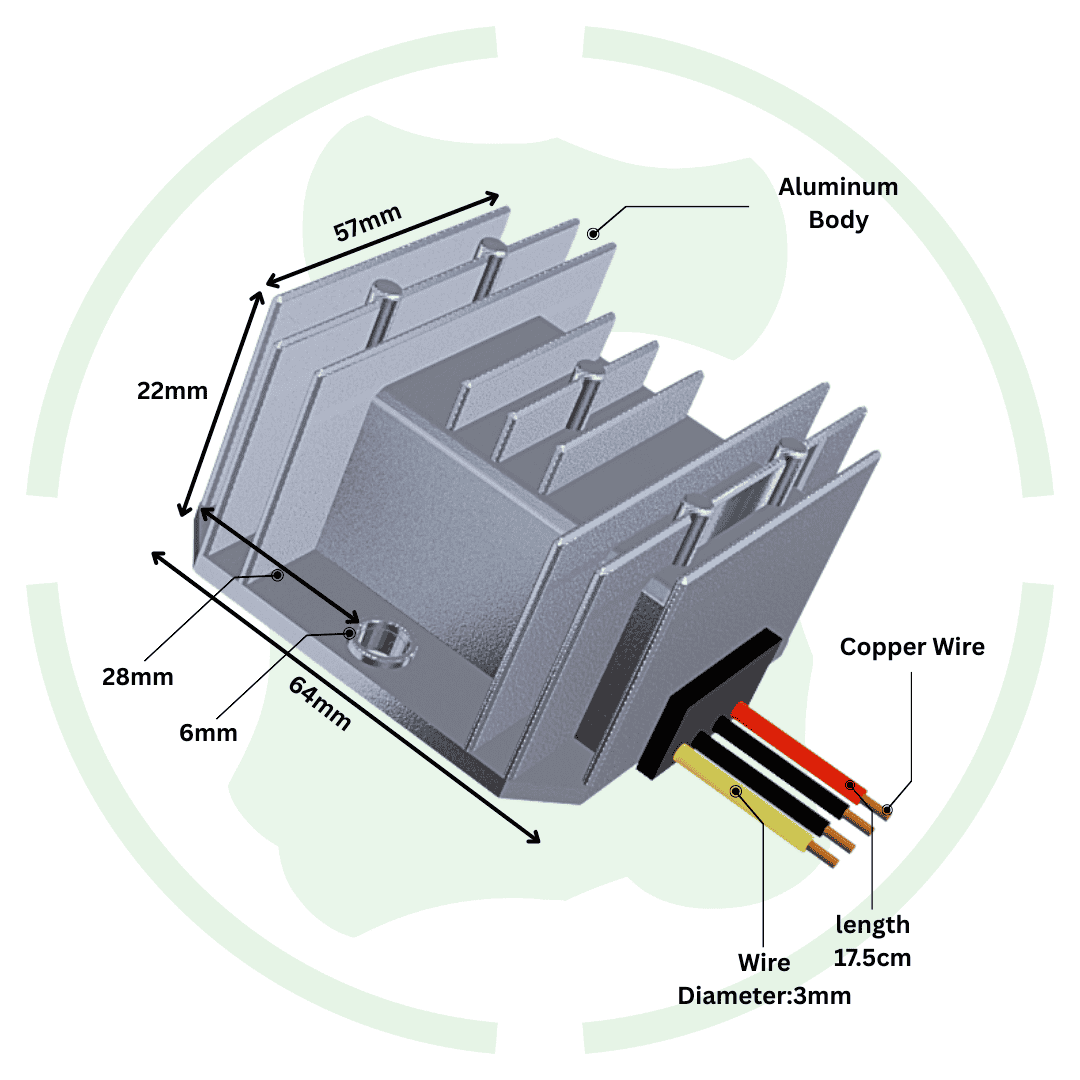 G - energy GEMSU121403 12V To 14V 3A 42W DC To DC converter - G - energy