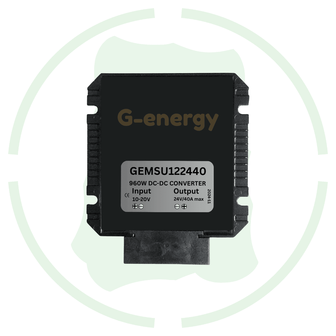 G - energy GEMSU122440 12V To 24V 40A 960W Dc To Dc Converter Screw Connection Boost Converter - G - energy