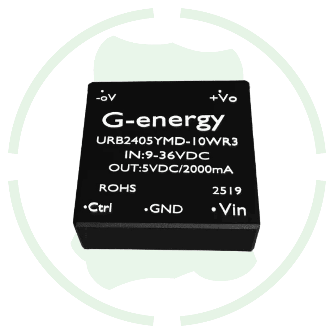 G energy URB2405YMD - 10WR3 24V to 5V 2A 10W Dc to Dc Converter IP68 Step Down Converter - G - energy