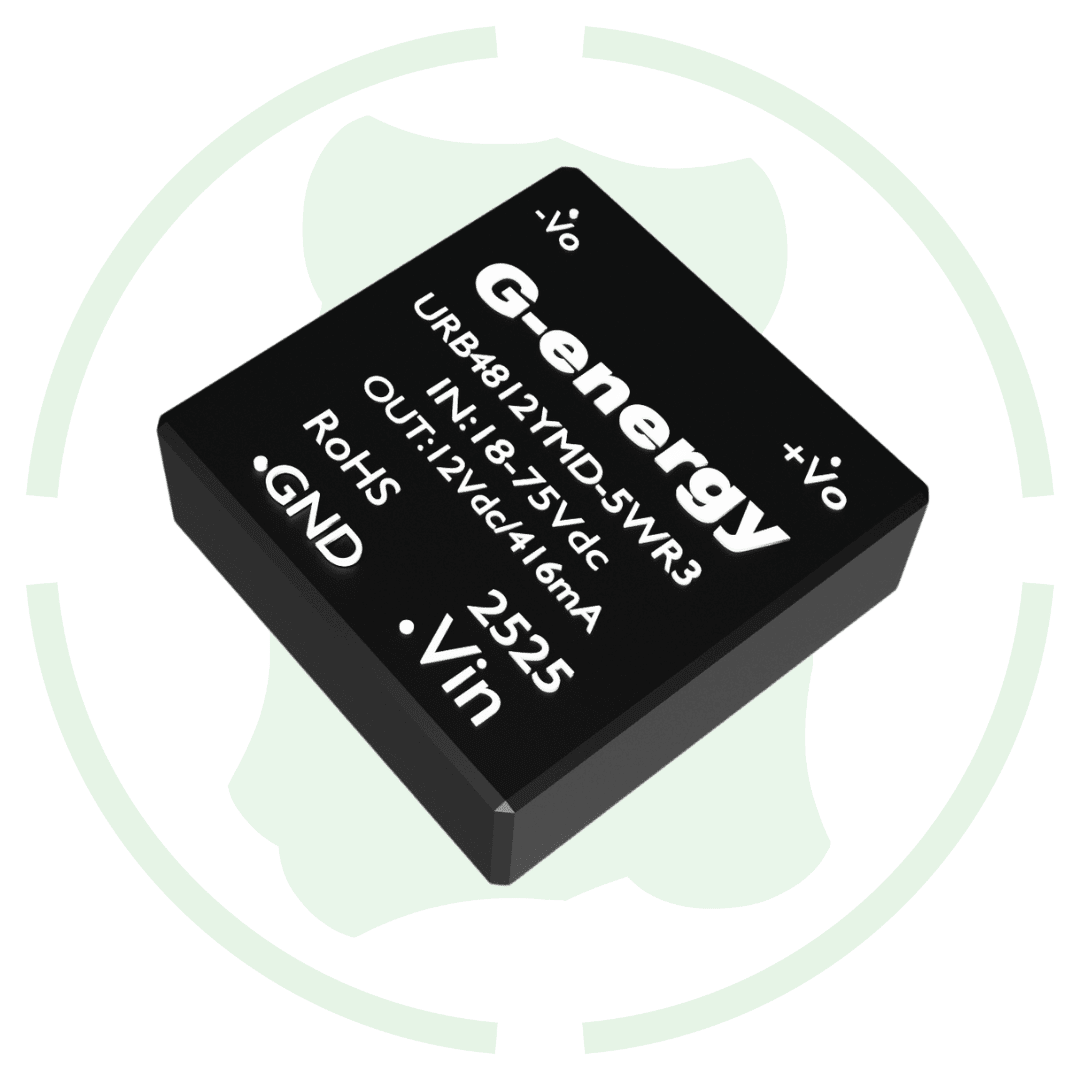 G - energy URB4812YMD - 5WR3 48V To 12V 416mA 5W Dc Dc Converter IP68 Buck Converter - G - energy