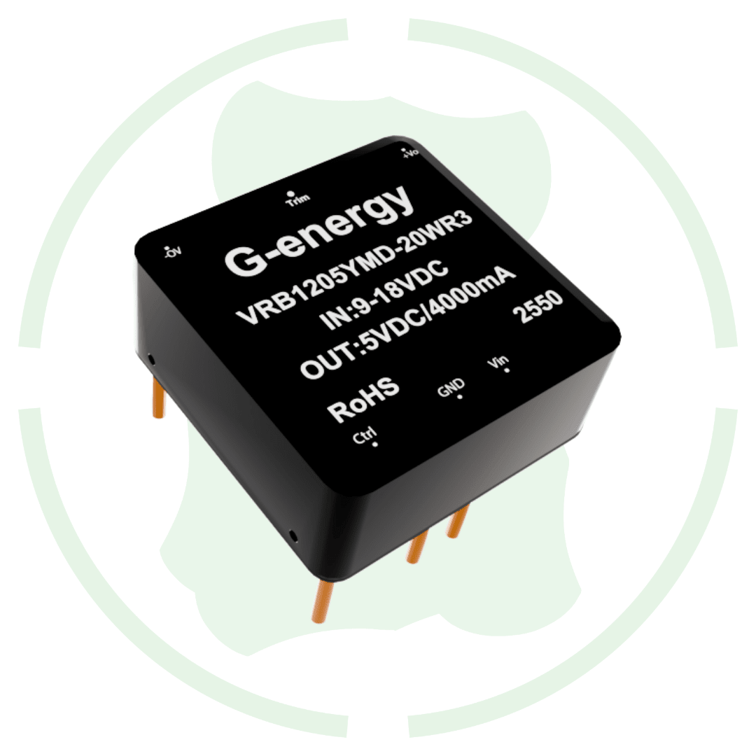 G - energy VRB1205YMD - 20WR3 12V To 5V 20W Dc Dc Converter - G - energy