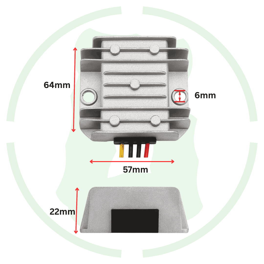 G-energy GEMSD241210 24V To 12V 10A 120W Dc To Dc Converter Ip68 Buck Converter