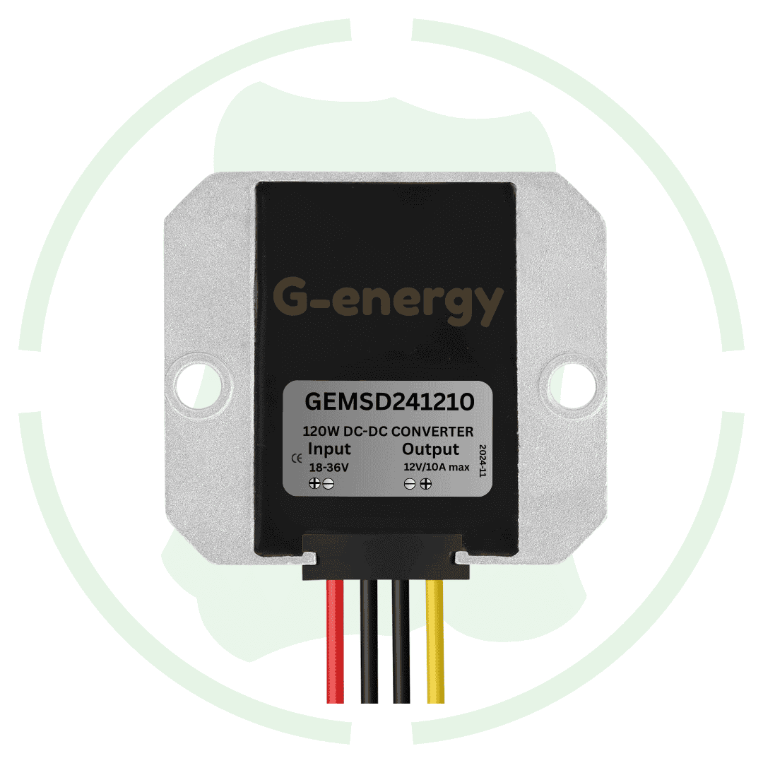 G-energy GEMSD241210 24V To 12V 10A 120W Dc To Dc Converter Ip68 Buck Converter