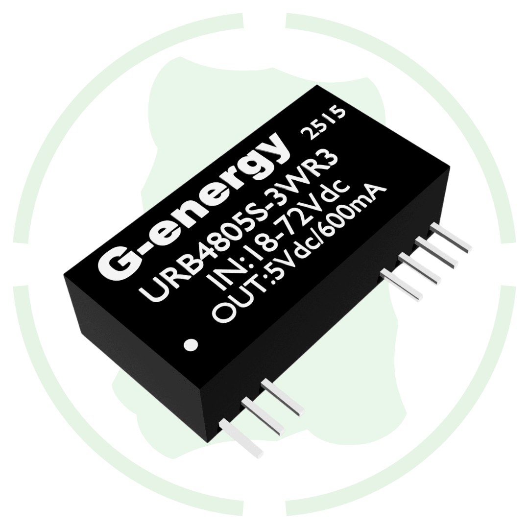 G energy URB4805S-3WR3 48V To 5V 600mA 3W Dc Dc Converter IP68 Step Down Converter