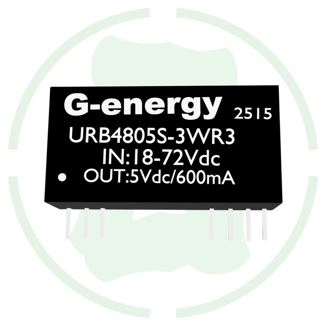 G energy URB4805S-3WR3 48V To 5V 600mA 3W Dc Dc Converter IP68 Step Down Converter
