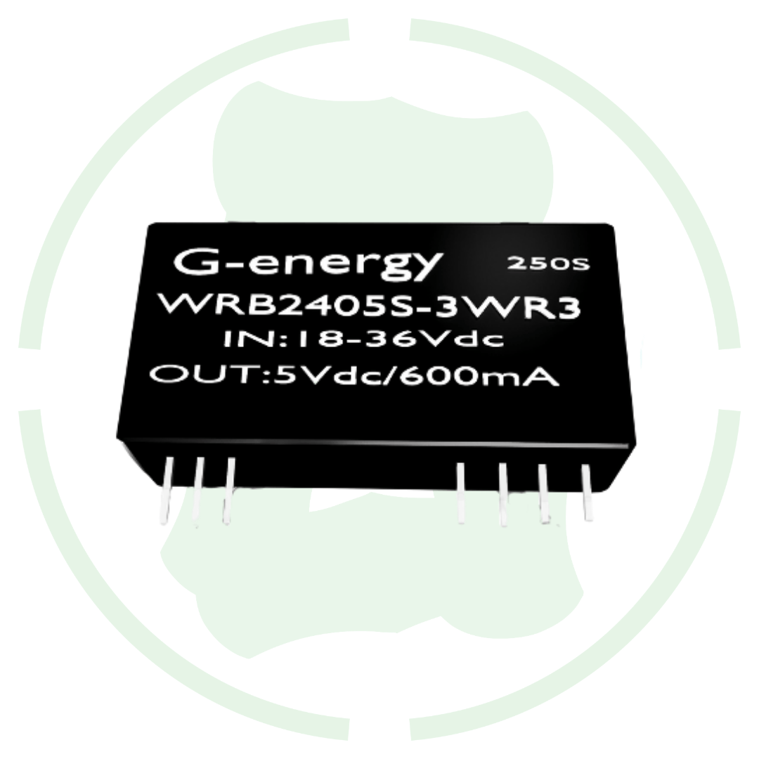 G-Energy WRB2405S-3WR3 24V to 5V 600mA 3W Dc to Dc Converter IP68 Buck Converter