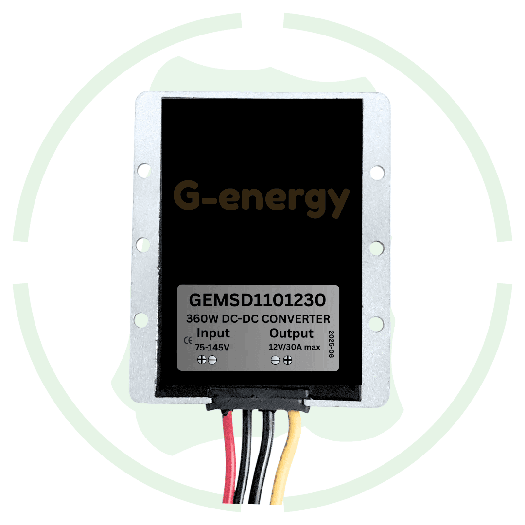 G-energy GEMSD1101230 90V 110V To 12V 30A 360W Dc To Dc Converter Ip68 Buck Converter
