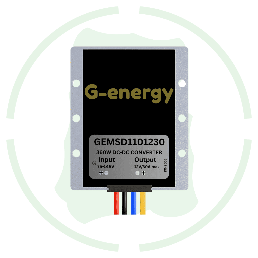G-energy GEMSD1101230 90V 110V To 12V 30A 360W Dc To Dc Converter Isolated Buck Converter