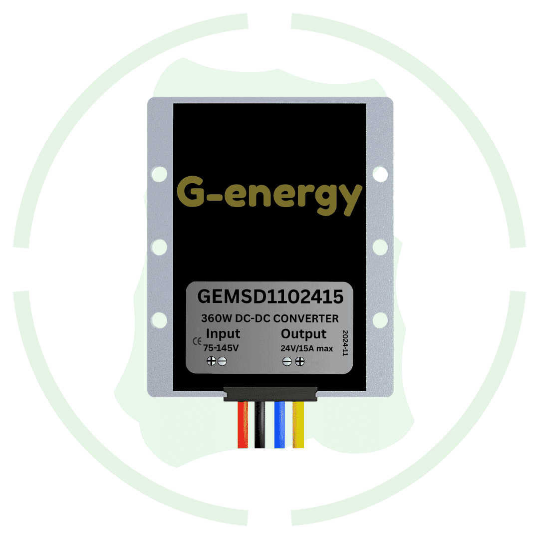 G-energy GEMSD1102415 90V 110V To 24V 15A 360W Dc To Dc Converter Ip68 Step Down Converter