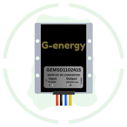 G-energy GEMSD1102415 90V 110V To 24V 15A 360W Dc To Dc Converter Ip68 Step Down Converter