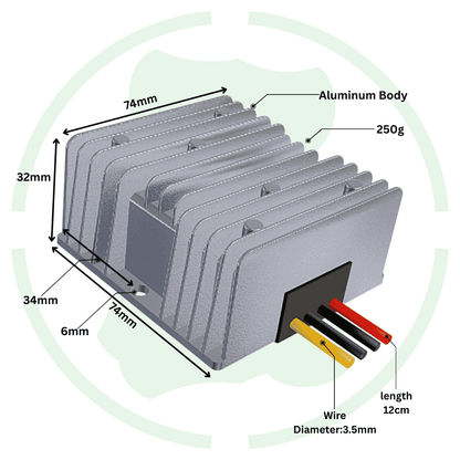 12V 24V To 5V 30A 150W Dc To Dc Converter GEMSD240530 Ip68 Buck Converter - G-energy