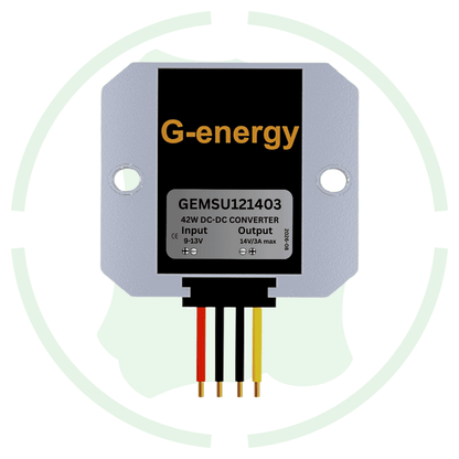 12V To 14V 3A 42W DC To DC converter GEMSU121403 Ip68 Boost Module - G-energy