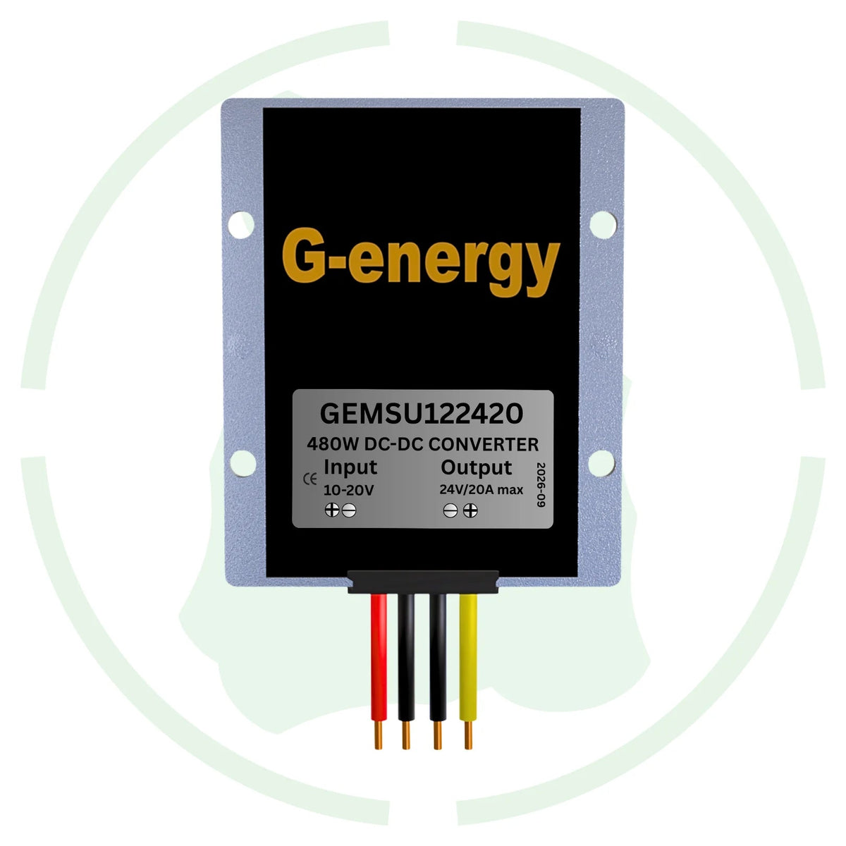 12V To 24V 20A 480W Dc To Dc Converter GEMSU122420 Ip68 Boost Converter - G-energy