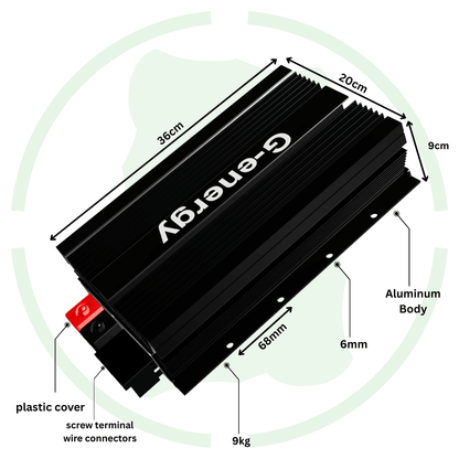 12V To 48V 60A 2880W Dc Dc Converter GEMSUS124860 Ip68 Boost Module - G-energy