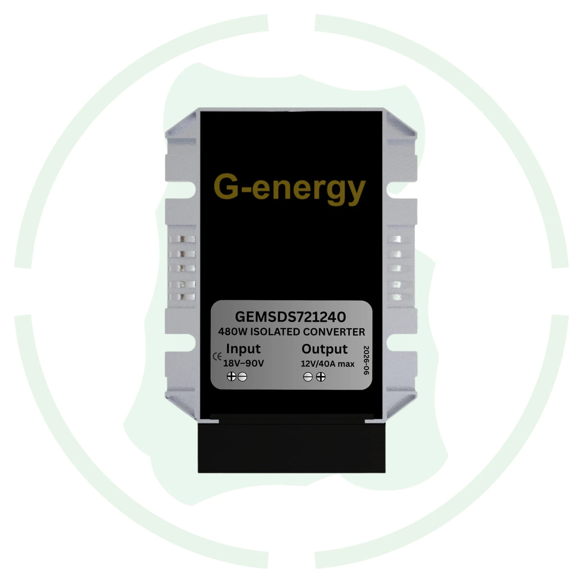 24V 48V 72V To 12V 40A 480W Dc To Dc Converter GEMSDS721240 Ip68 Buck Modlue - G-energy