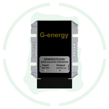 24V 48V 72V To 12V 40A 480W Dc To Dc Converter GEMSDS721240 Ip68 Buck Modlue - G-energy