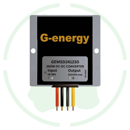 24V To 12V 30A 360W Dc To Dc Converter GEMSD241230 Ip68 Buck Converter - G-energy