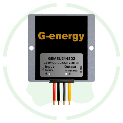 24V To 48V 3A 144W Dc To Dc Converter GEMSU244803 Ip68 Boost Converter - G-energy