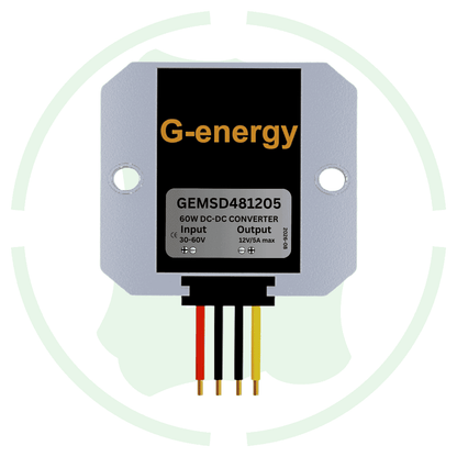 36V 48V To 12V 5A 60W Dc To Dc Converter GEMSD481205 Ip68 Buck Converter - G-energy