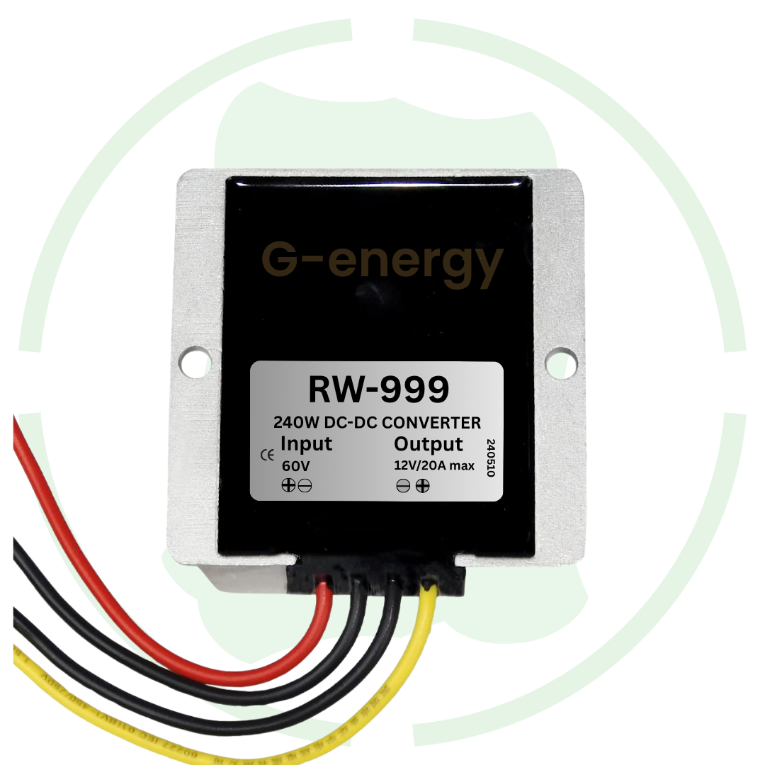 G-energy GEMSD601220 60V To 12V 20A 240W Dc To Dc Converter Ip68 Step-down Converter