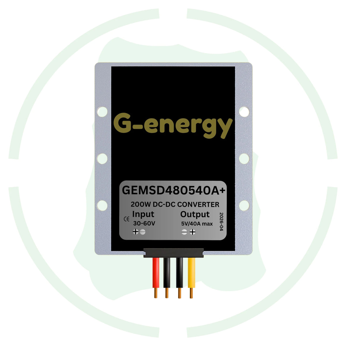 48V To 5V 40A Dc Dc Converter GEMSD480540A+ 200W Buck Converter - G-energy
