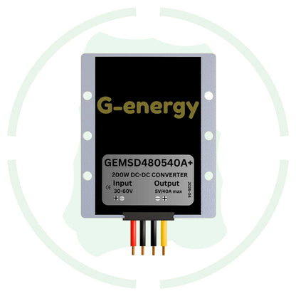 48V To 5V 40A Dc Dc Converter GEMSD480540A+ 200W Buck Converter - G-energy