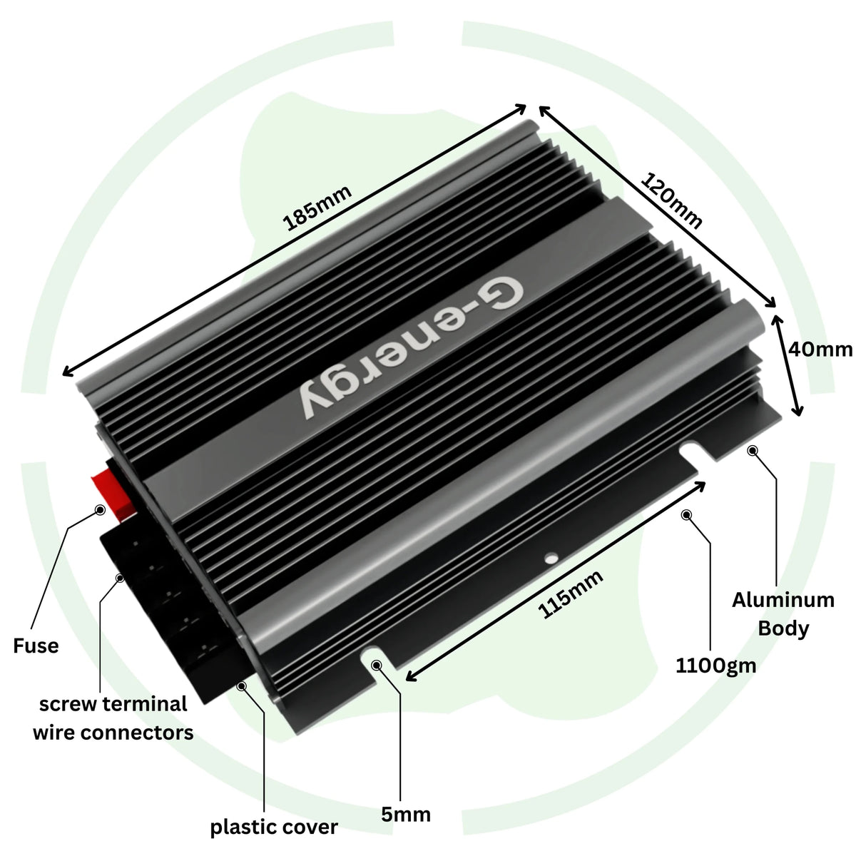 60v 72v to 48v 40a 1920w Dc to Dc Converter With Fuse GEMSDF724840 Step Down Module - G-energy