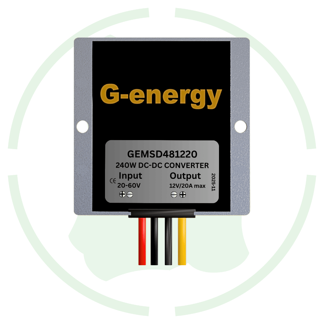 G-energy GEMSD481220 36V 48V To 12V 20A 240W Dc To Dc Converter Ip68 Buck Converter