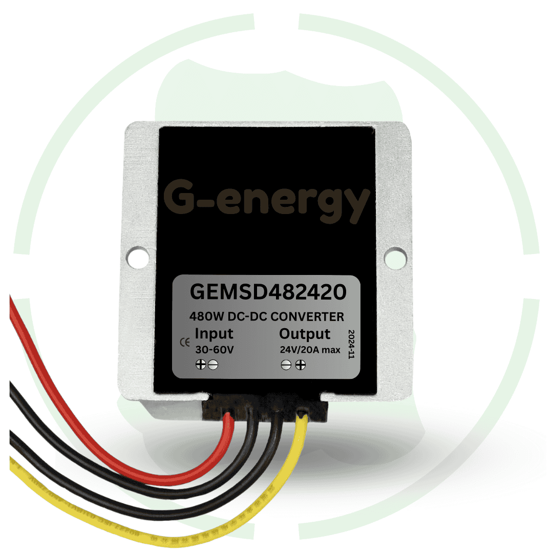 G-energy GEMSD482420 48V To 24V 20A 480W Dc To Dc Converter Ip68 Buck Converter