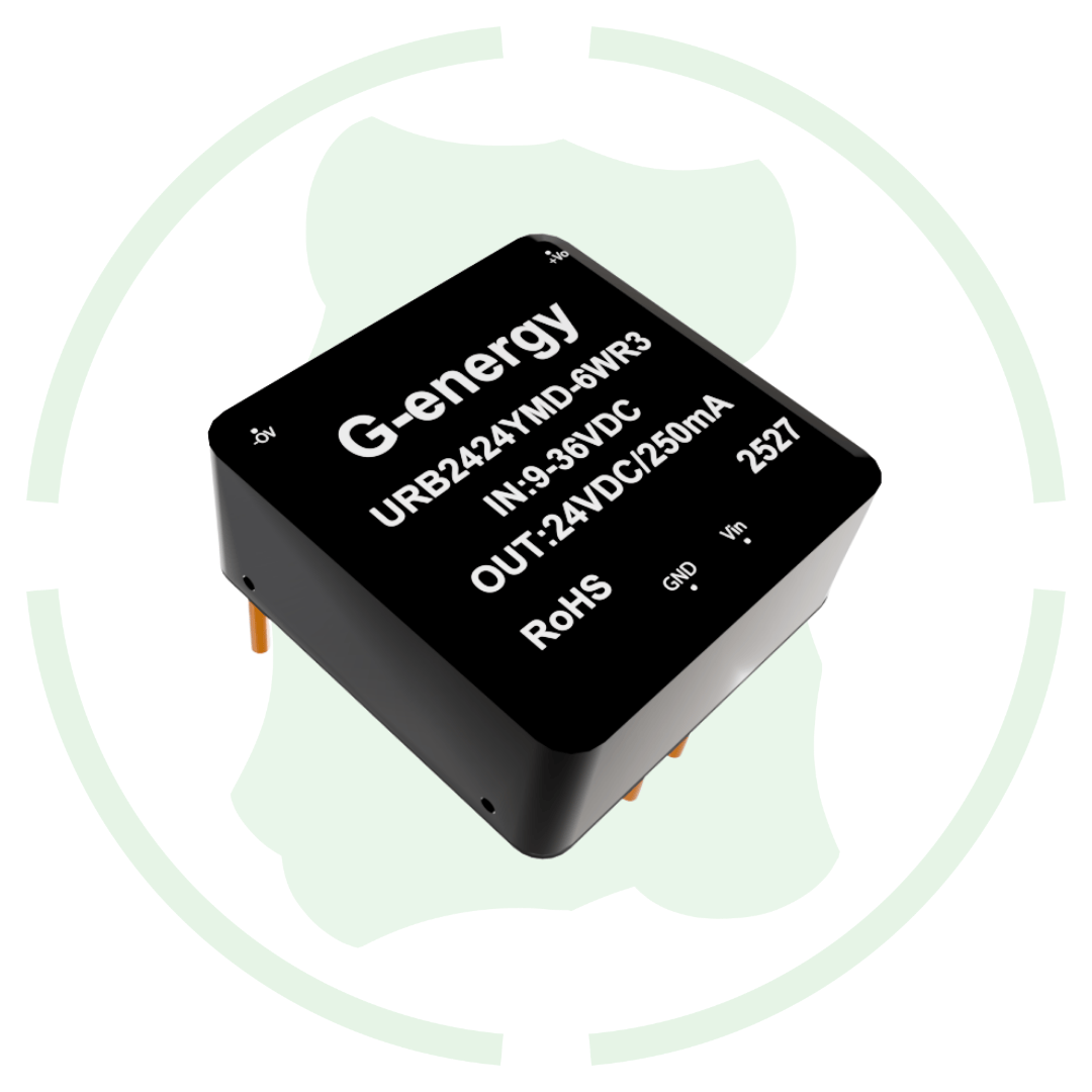 G-Energy URB2424YMD-6WR3 24V to 24V 6W  DC-DC Converter IP68 Buck Boost Converter