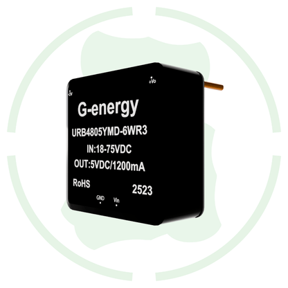 G-energy URB4805YMD-6WR3 48V to 5V 6W DC-DC Converter 1.2A IP68 Buck Converter