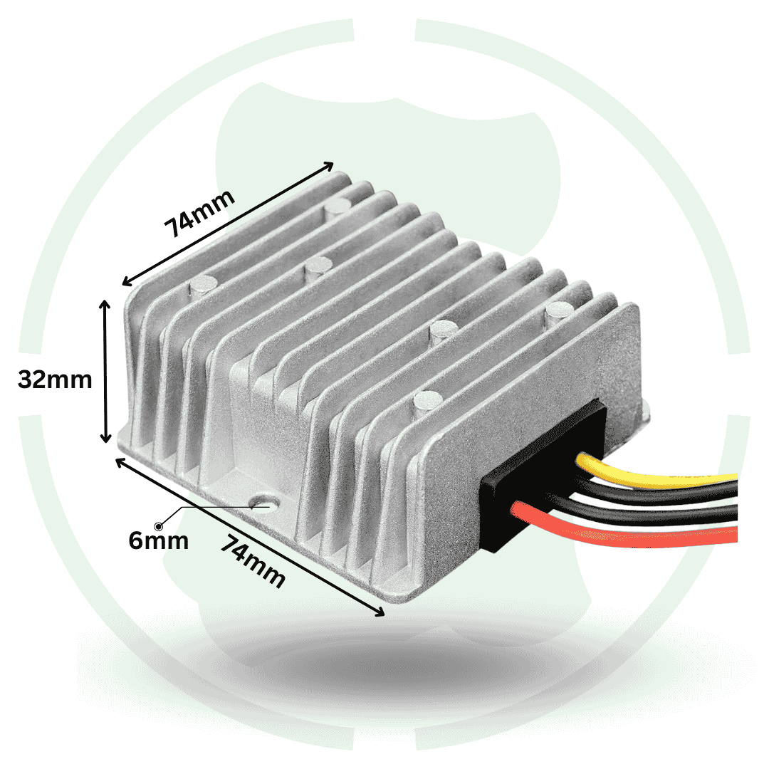 G-energy GEMSD2413820 24V To 13.8V 20A 276W Dc To Dc Converter Ip68 Buck Converter