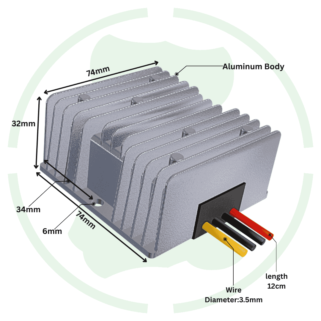 G-energy GEMUD9362410 9V-36V To 24V 10A 240W Dc To Dc Converter Ip68 Buck Boost Converter